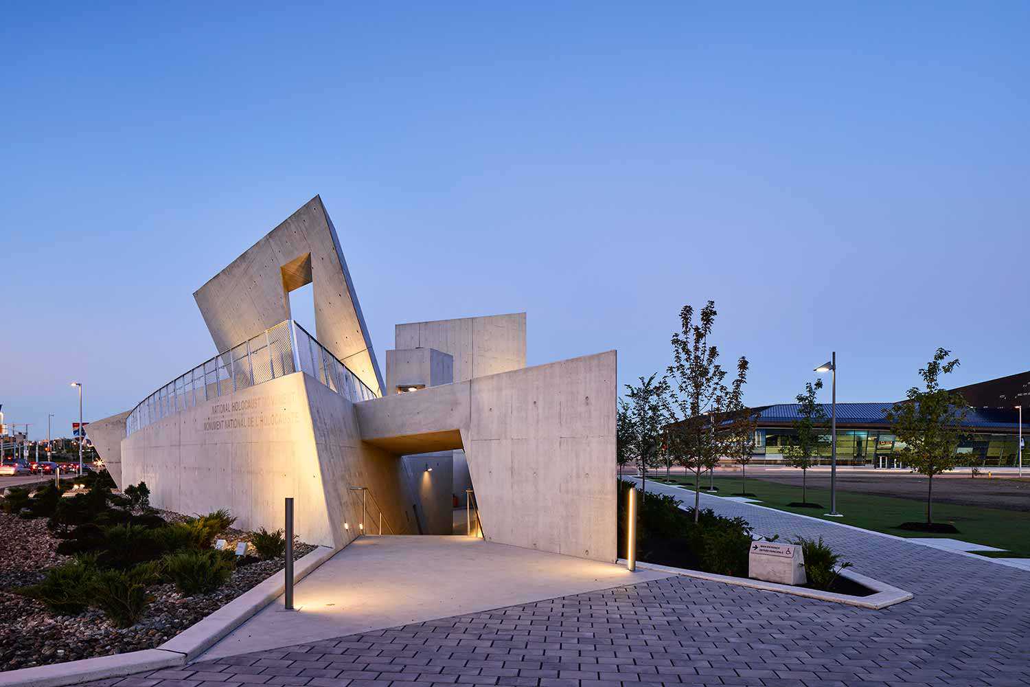 Le Monument national de l’Holocauste (Photo : Doublespace Photography)