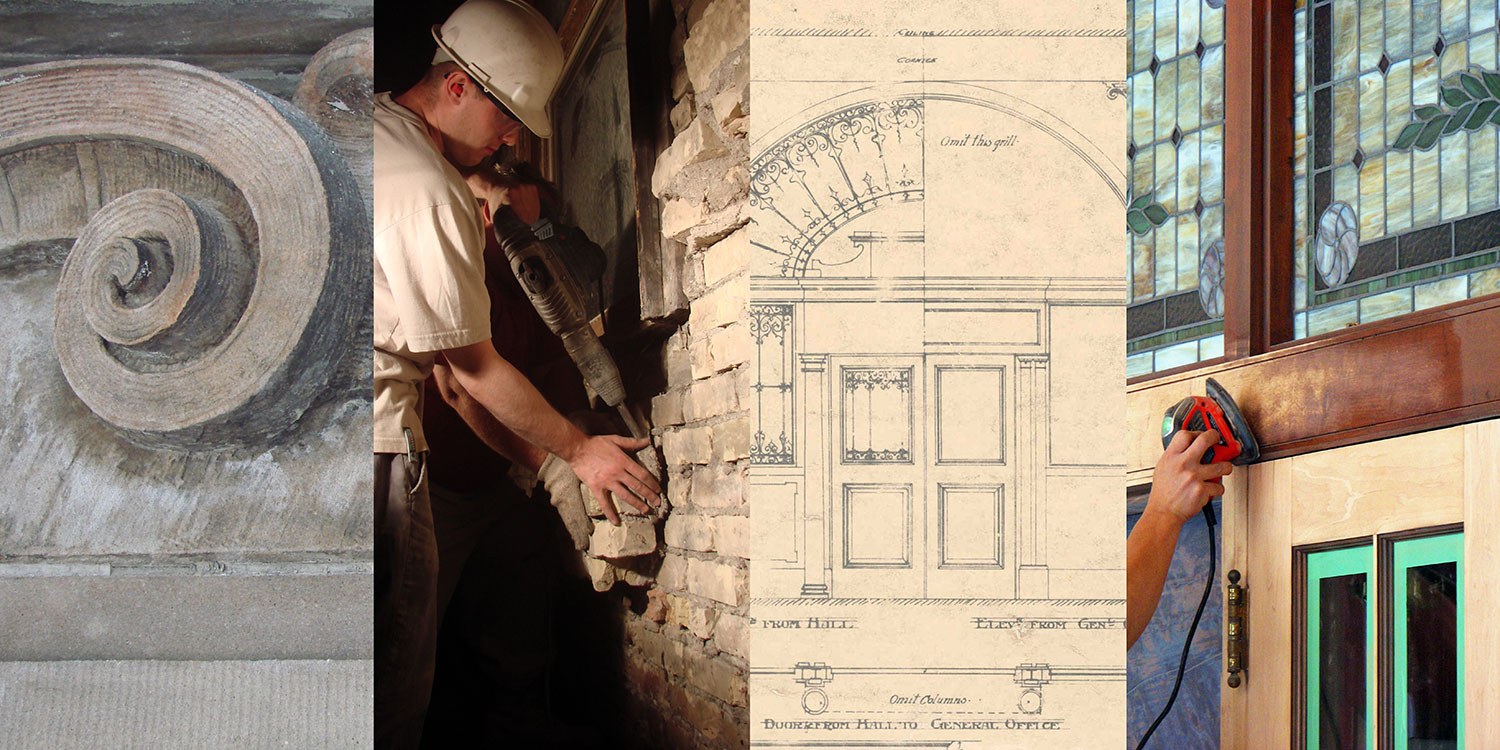 Conservation des éléments clés d’un bâtiment