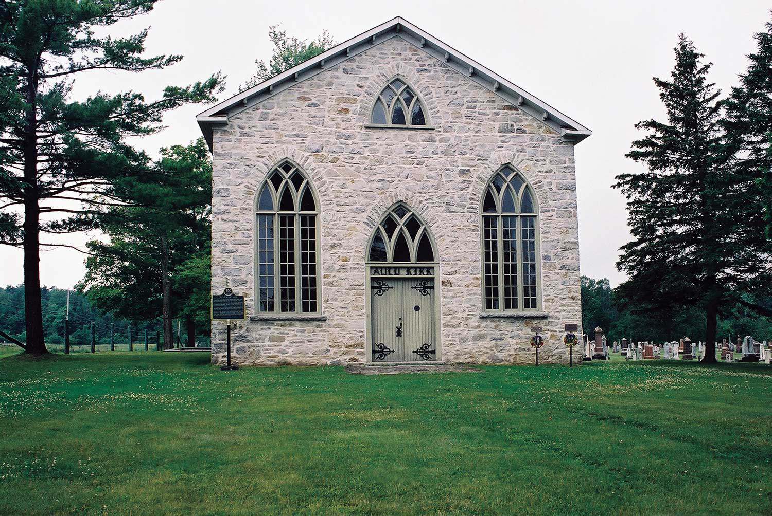 Auld Kirk à Mississippi Mills, bâtie en 1836, constitue l’un des premiers exemples d’une église presbytérienne érigée en Ontario