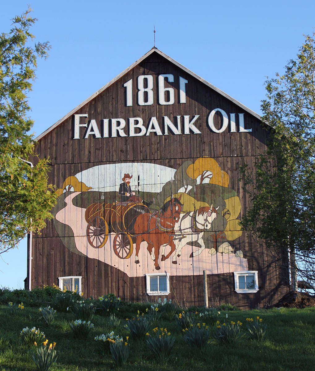 Grange de Fairbank Oil (Photo gracieusement fournie par Charles Oliver Fairbank III)