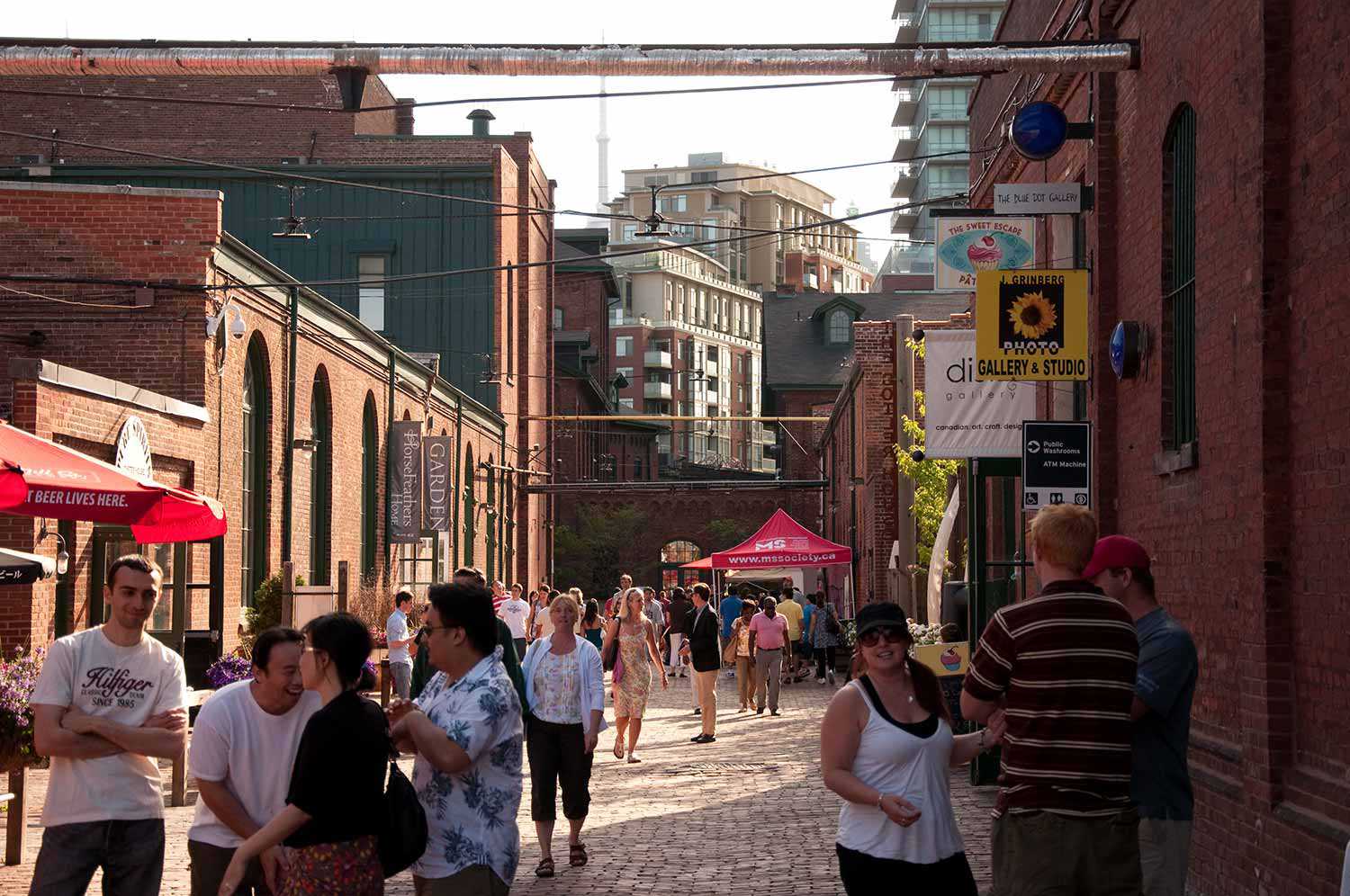 Le Distillery District de Toronto (Photo : Josh Evnin)