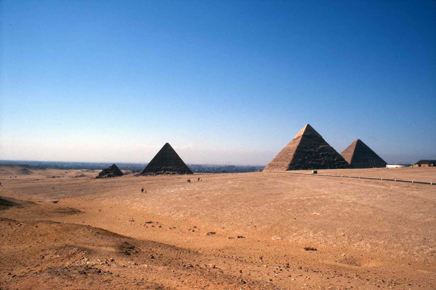 Les Pyramides de Giza, Le Caire, Égypte. (Avec l’aimable autorisation de Dena Doroszenko)