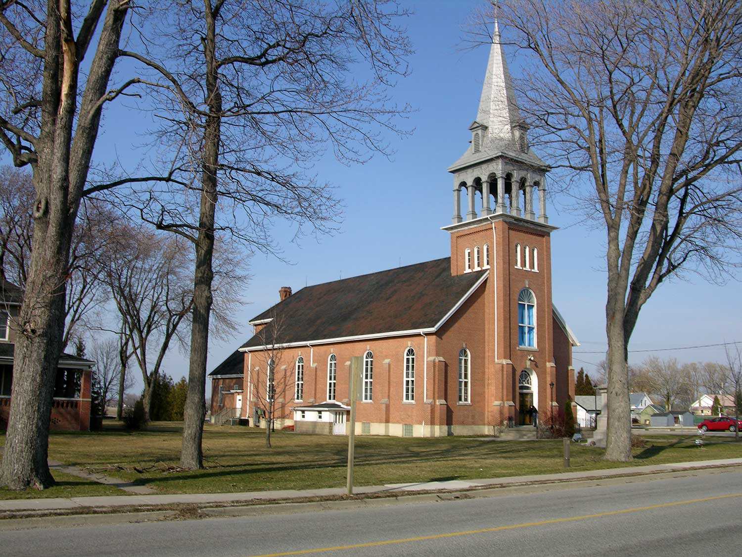 L’ancienne St. Joachim Roman Catholic Church désormais vacante, à Lakeshore