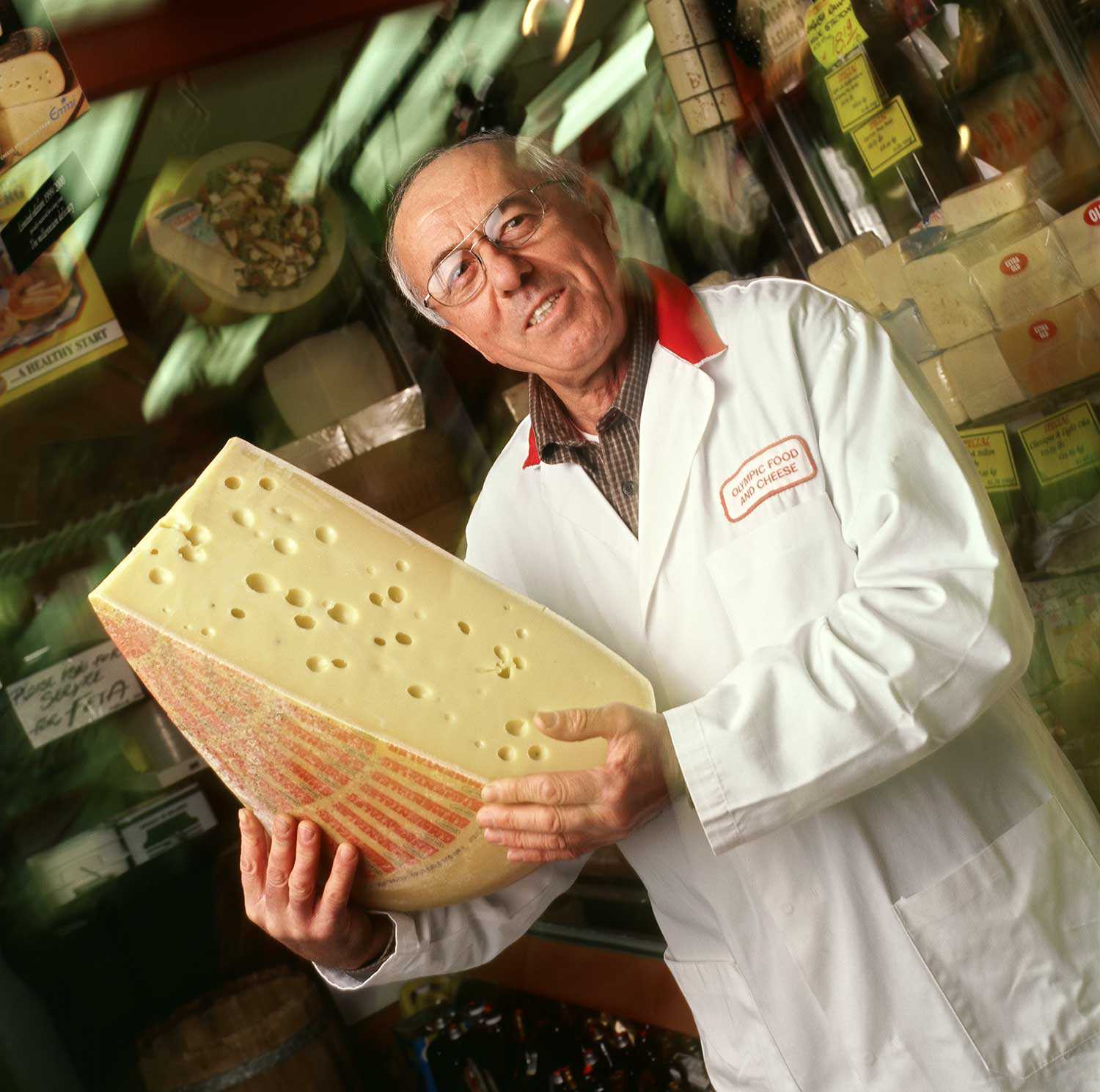 Fromager au marché St. Lawrence, Toronto (Photo : © Tourisme Ontario, 2009)