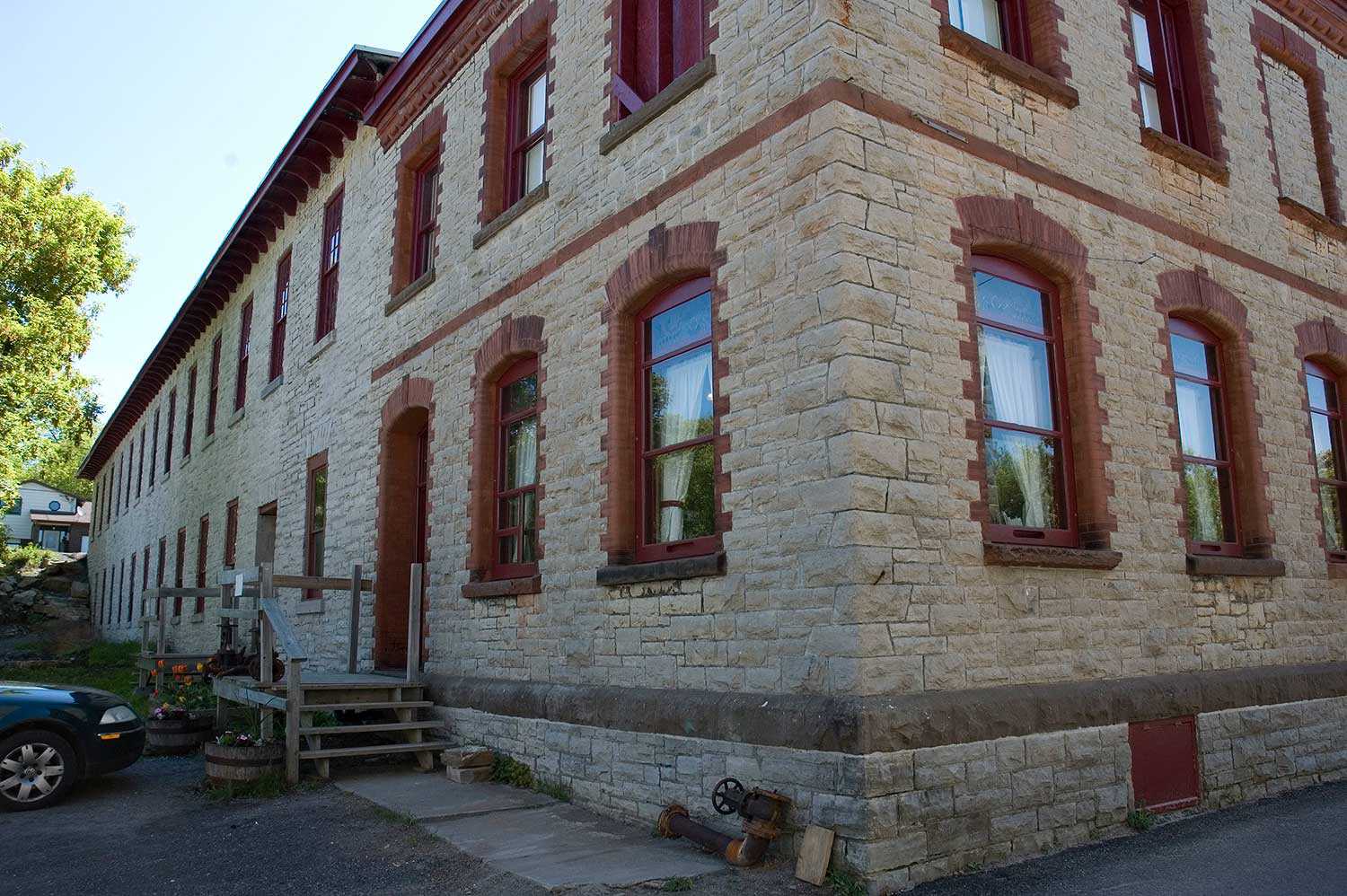 Le musée du textile de Mississippi Valley, à Almonte (Photo publiée avec la permission de John T. Fowler, Photography for Education)