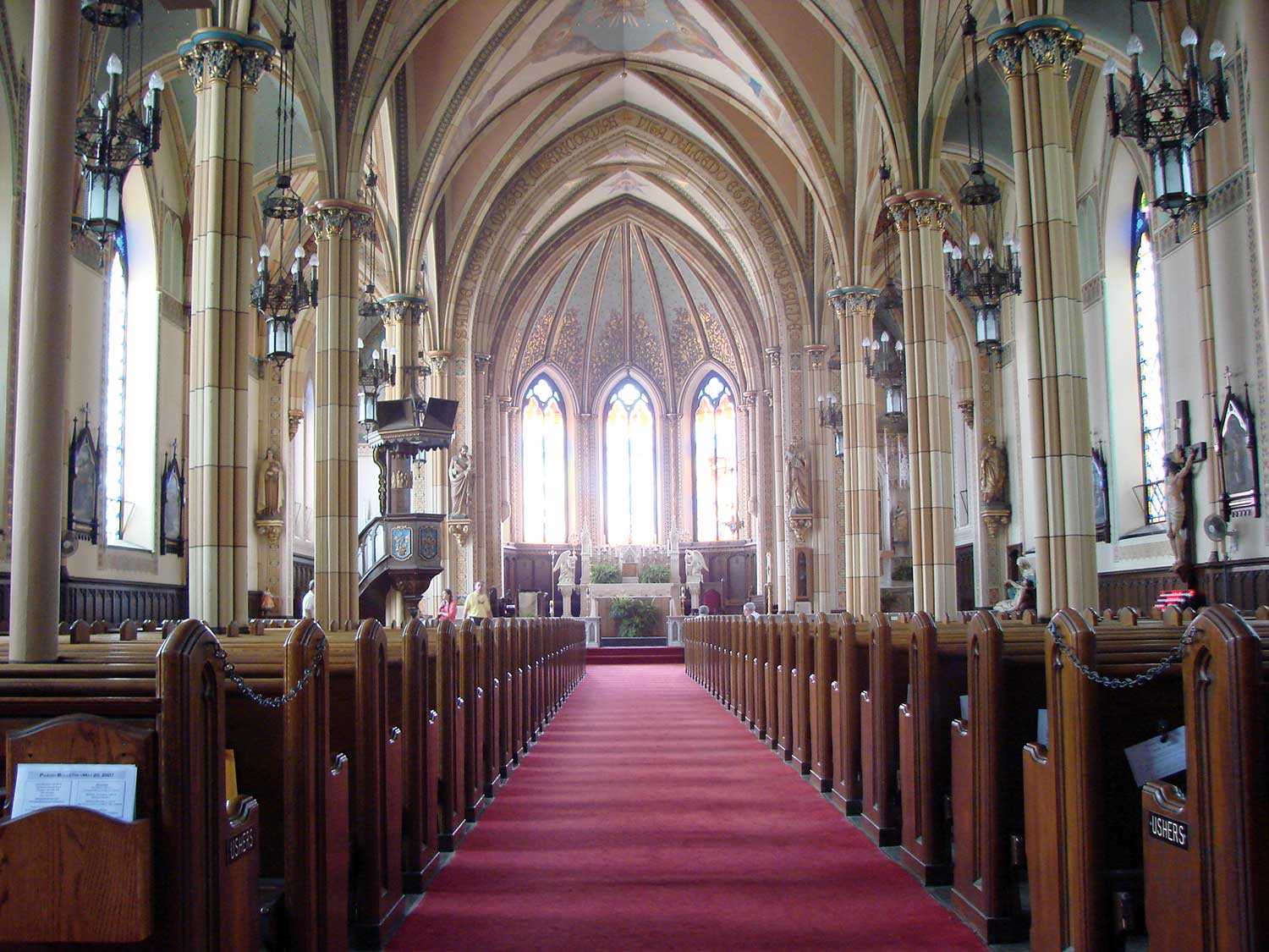 Intérieur d’Assumption Church, à Windsor