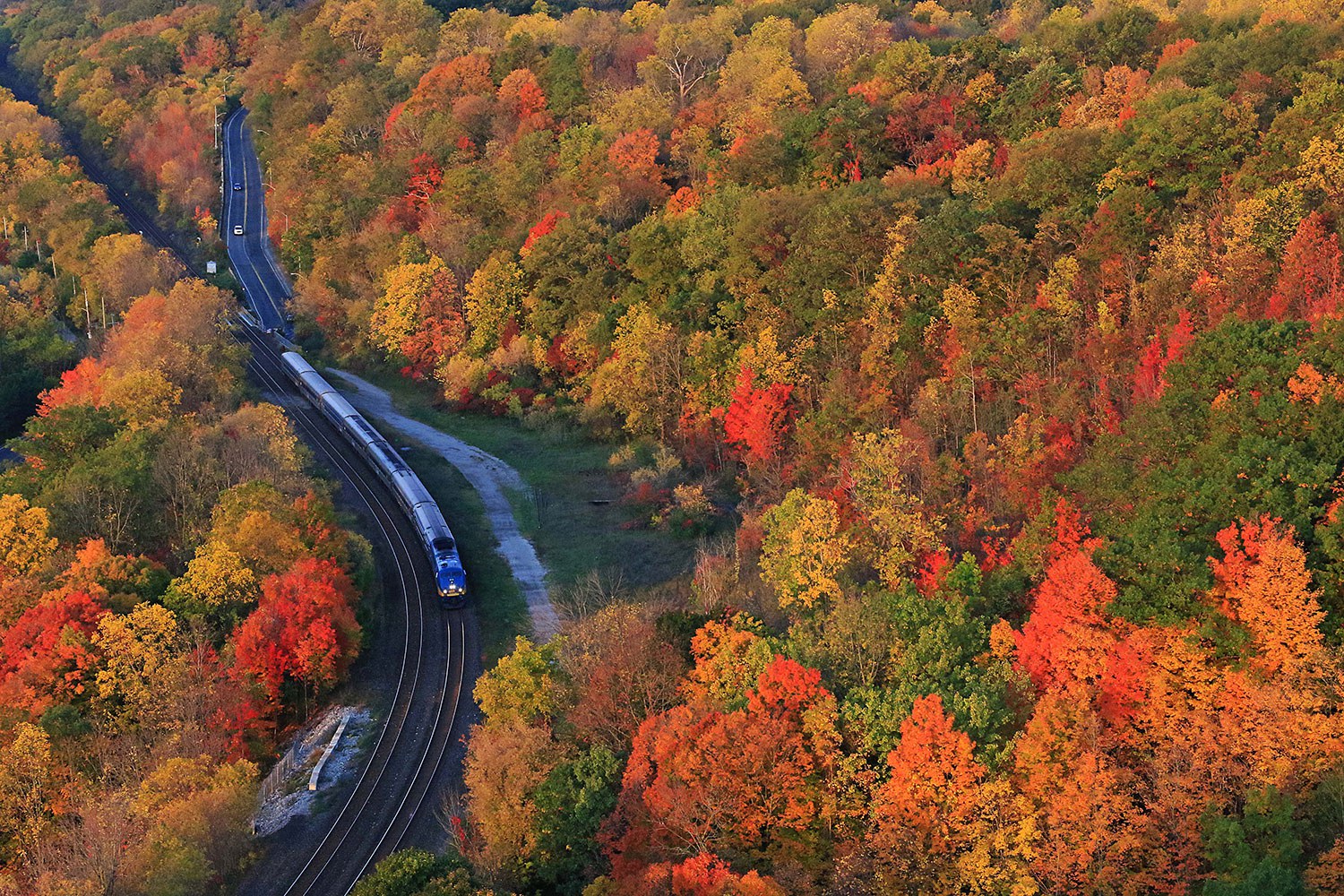 Les trains de l’Ontario (Photo : Earl Minnis)