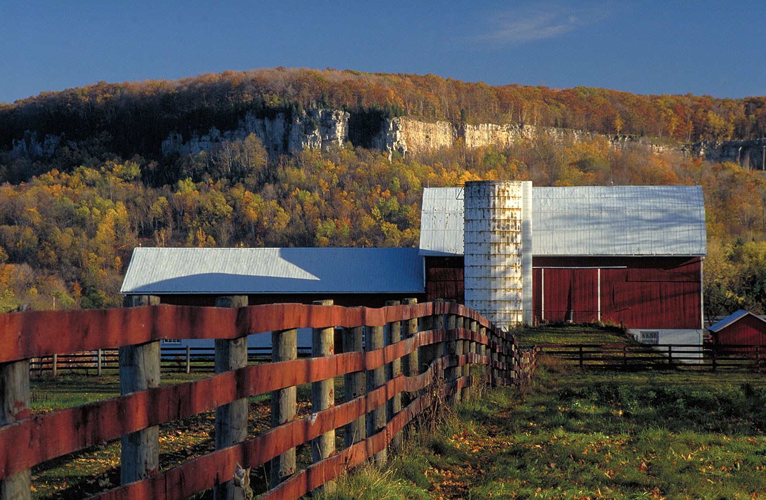 Site agricole près de l’escarpement du Niagara, non loin de Milton. (Photo : Tourisme Ontario)