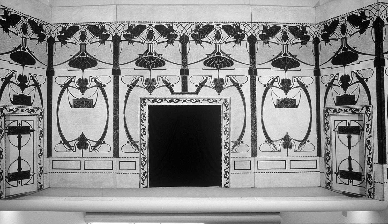 Le décor du scarabée, datant des environs des années 1920