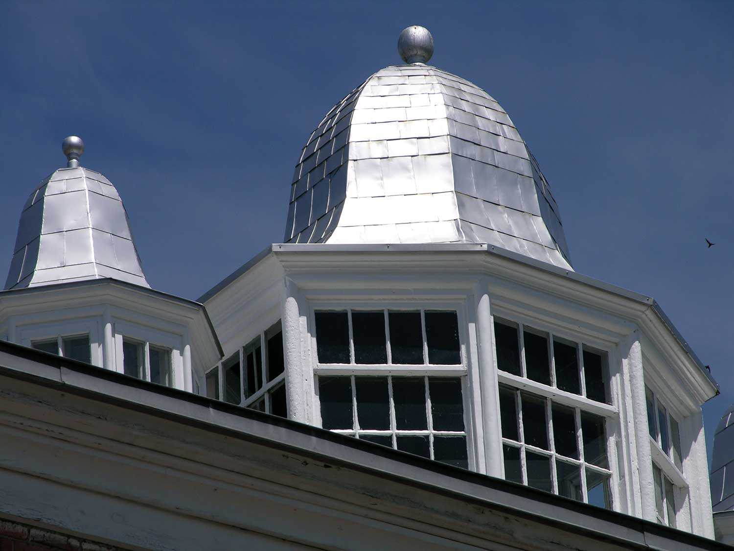 Cette coupole décorative orne la maison McMartin, une propriété appartenant à la Fondation, située à Perth