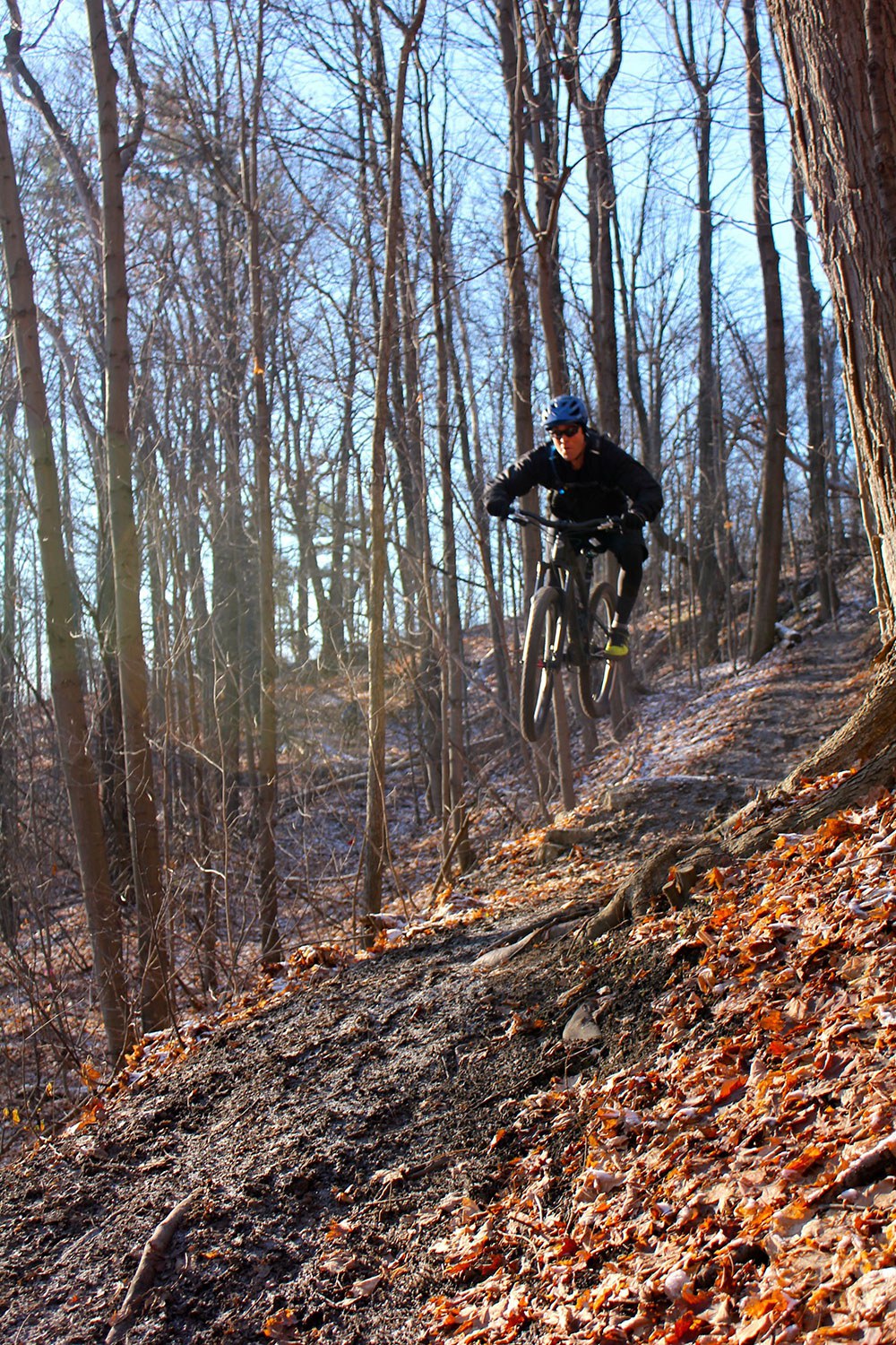 Faire du vélo dans la promenade Don Valley